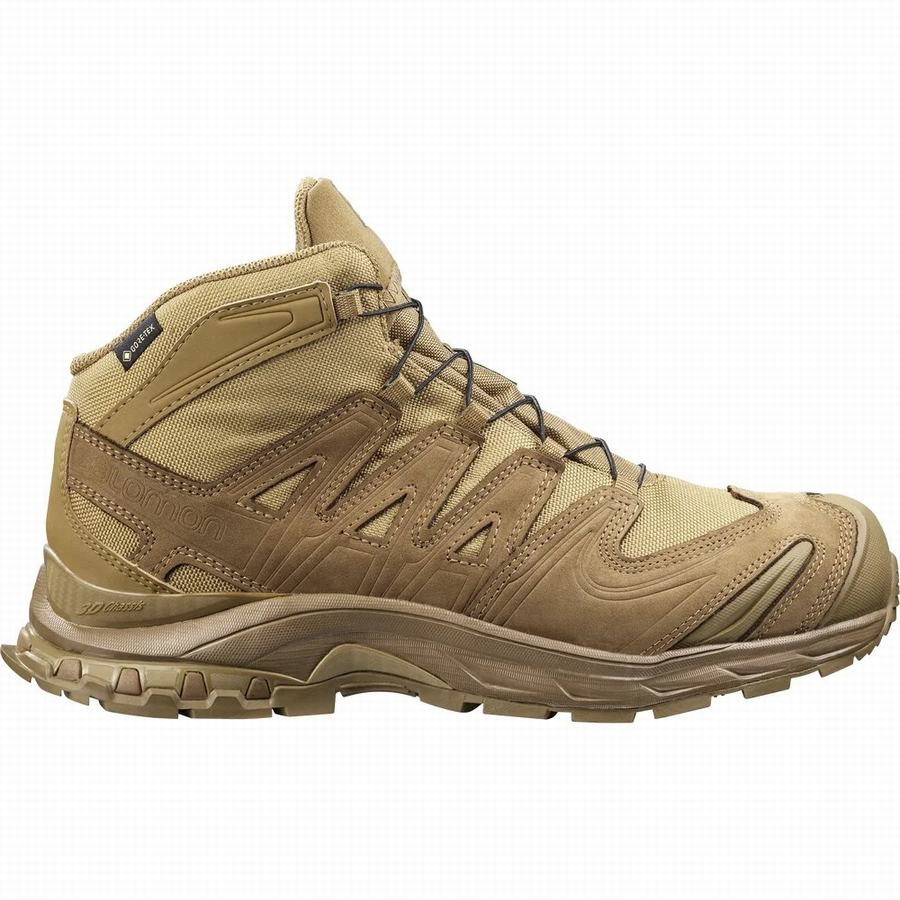 Salomon Xa Forces Mid Gore-tex Erkek Askeri Bot Kahverengi [REH9727ZT]